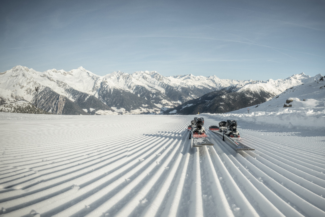 Two Ski Mountains. One Basecamp.